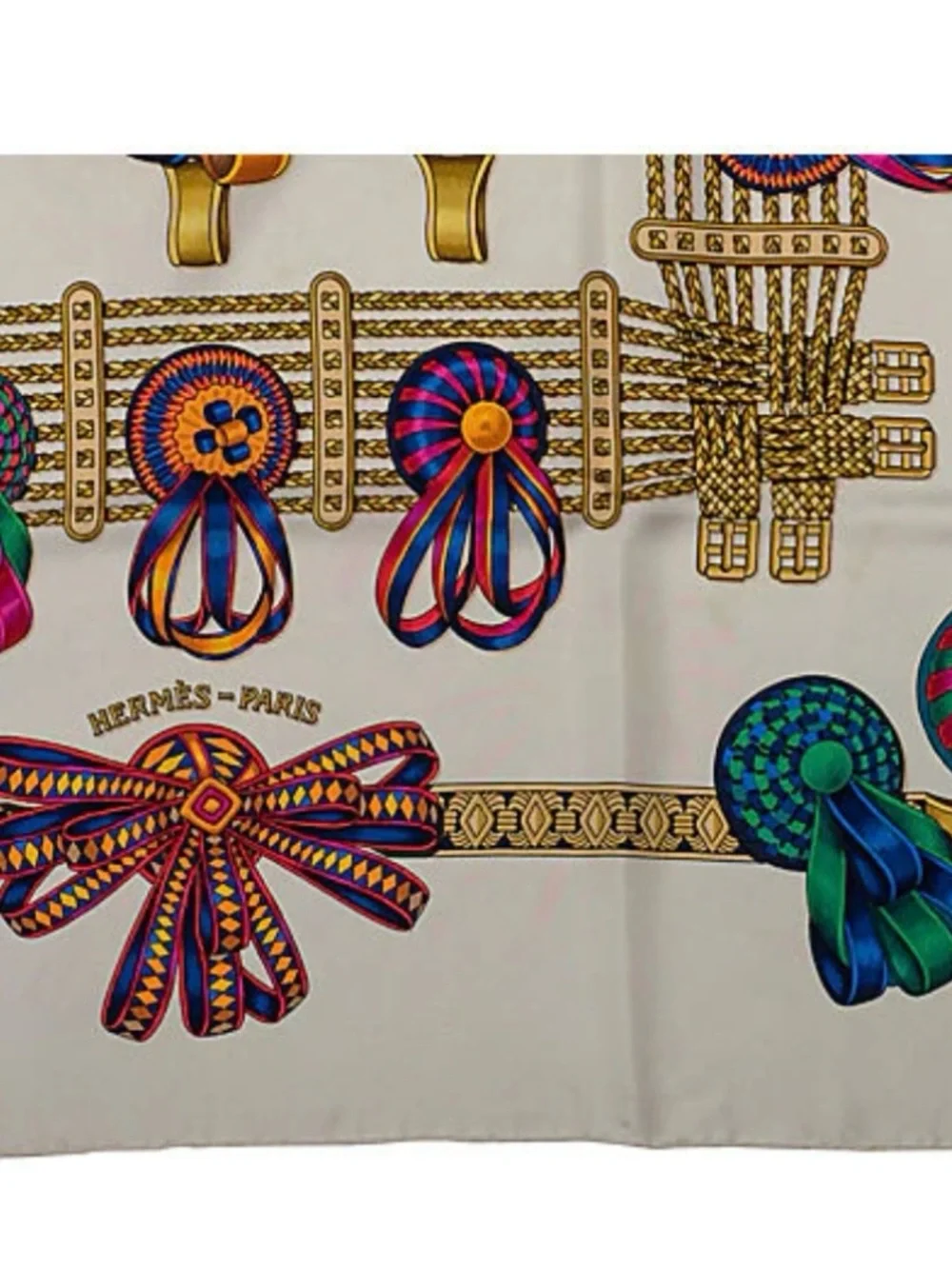 Hermes Silk Scarf